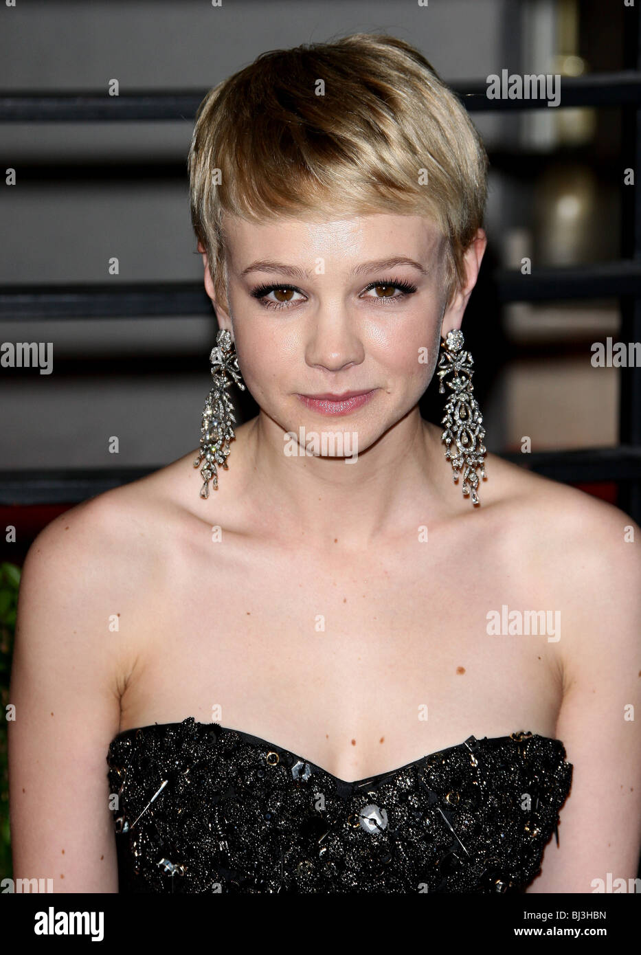 CAREY MULLIGAN VANITY FAIR OSCAR PARTY 2010 LOS ANGELES CA USA 07 März 2010 Stockfoto