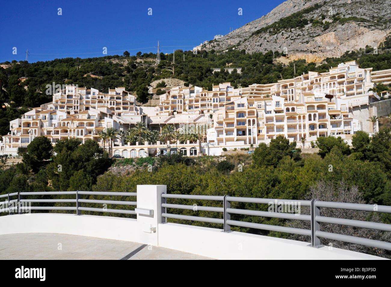 Häuser, Neubauten, Siedlung, Altea, Costa Blanca, Alicante Provinz, Spanien, Europa Stockfoto