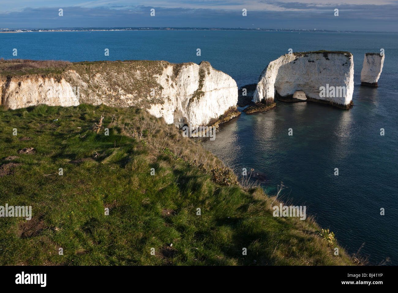 Old Harry Rocks. Studland. Dorset. Stockfoto