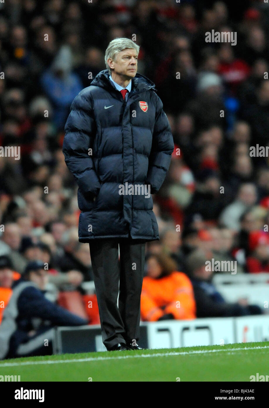 Arsenals Trainer Arsene Wenger - Arsenal V Porto, UEFA Champions League-Achtelfinale - Rückspiel Stockfoto