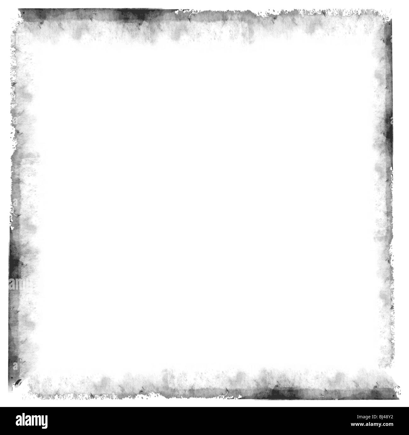 Rahmen im Grunge-Stil - Kratzer und beschädigt Stockfoto