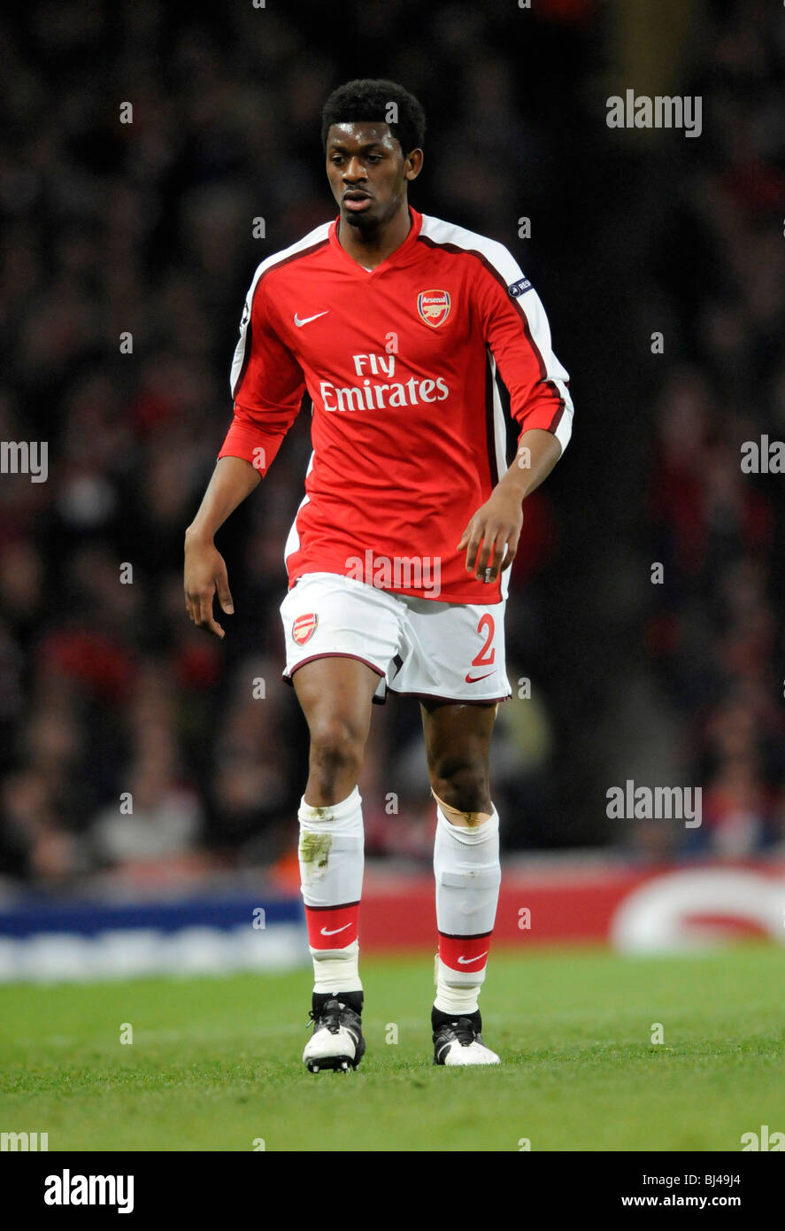 Arsenal Nr. 2 Abou Diaby, Arsenal V Porto UEFA Champions League-Achtelfinale - Rückspiel Stockfoto