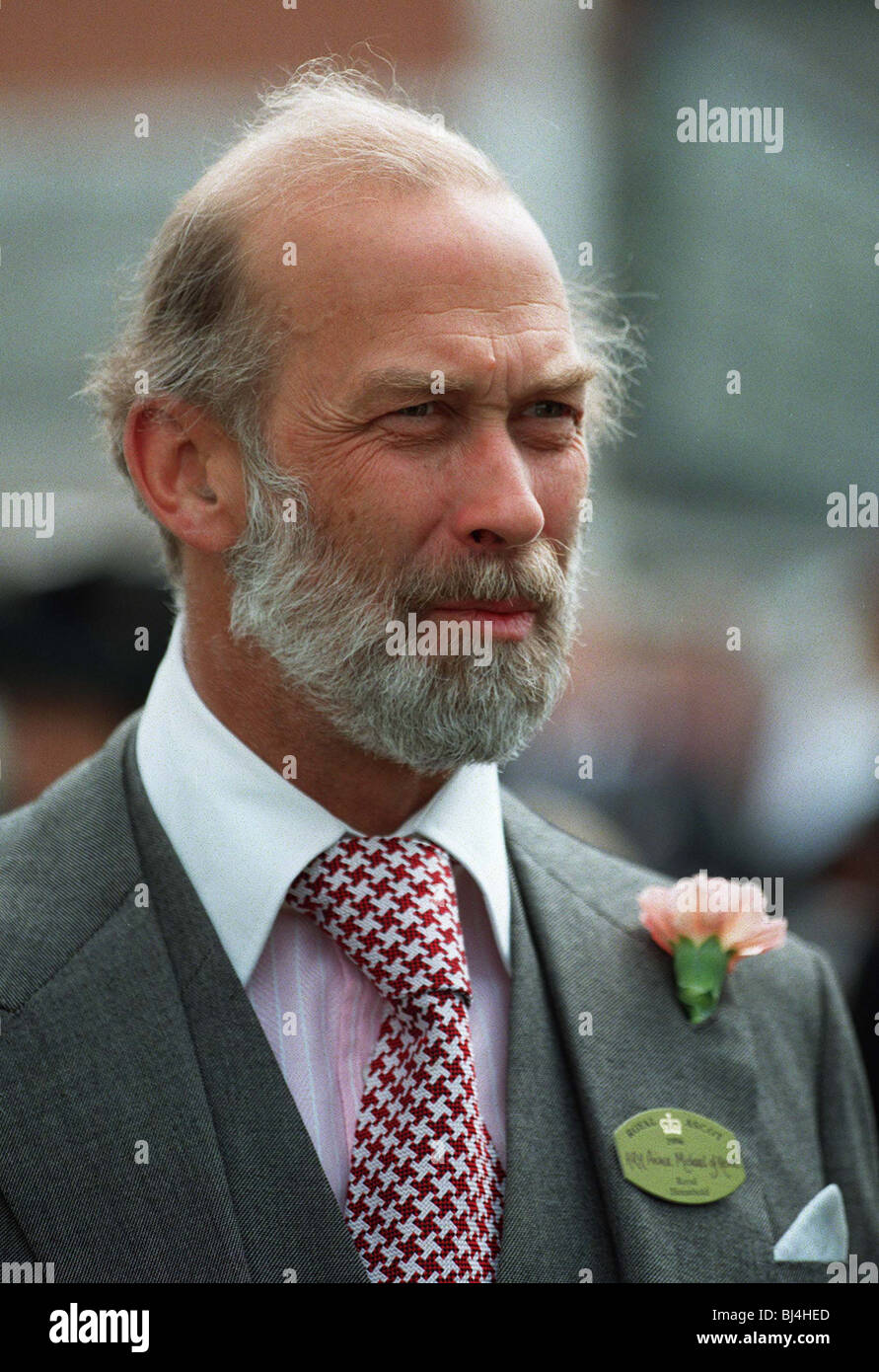 Prinz MICHAEL von KENT ROYAL Familie 16. Juli 1996 Stockfoto