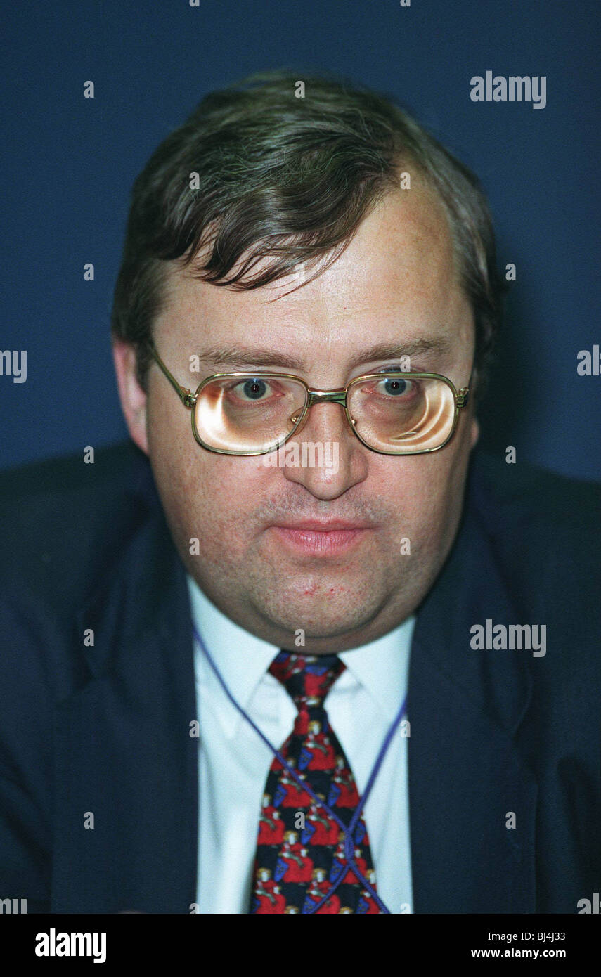 ERIK ÂSBRINK Finanzminister von Schweden 24. Juni 1996 Stockfoto