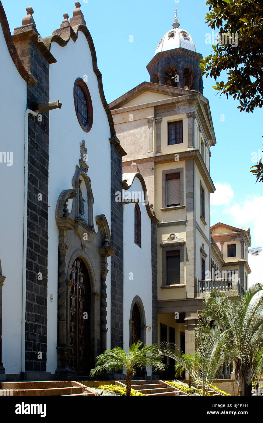 Spanien, Kanarische Inseln, Teneriffa Santa Cruz Kirche San Francisco Stockfoto