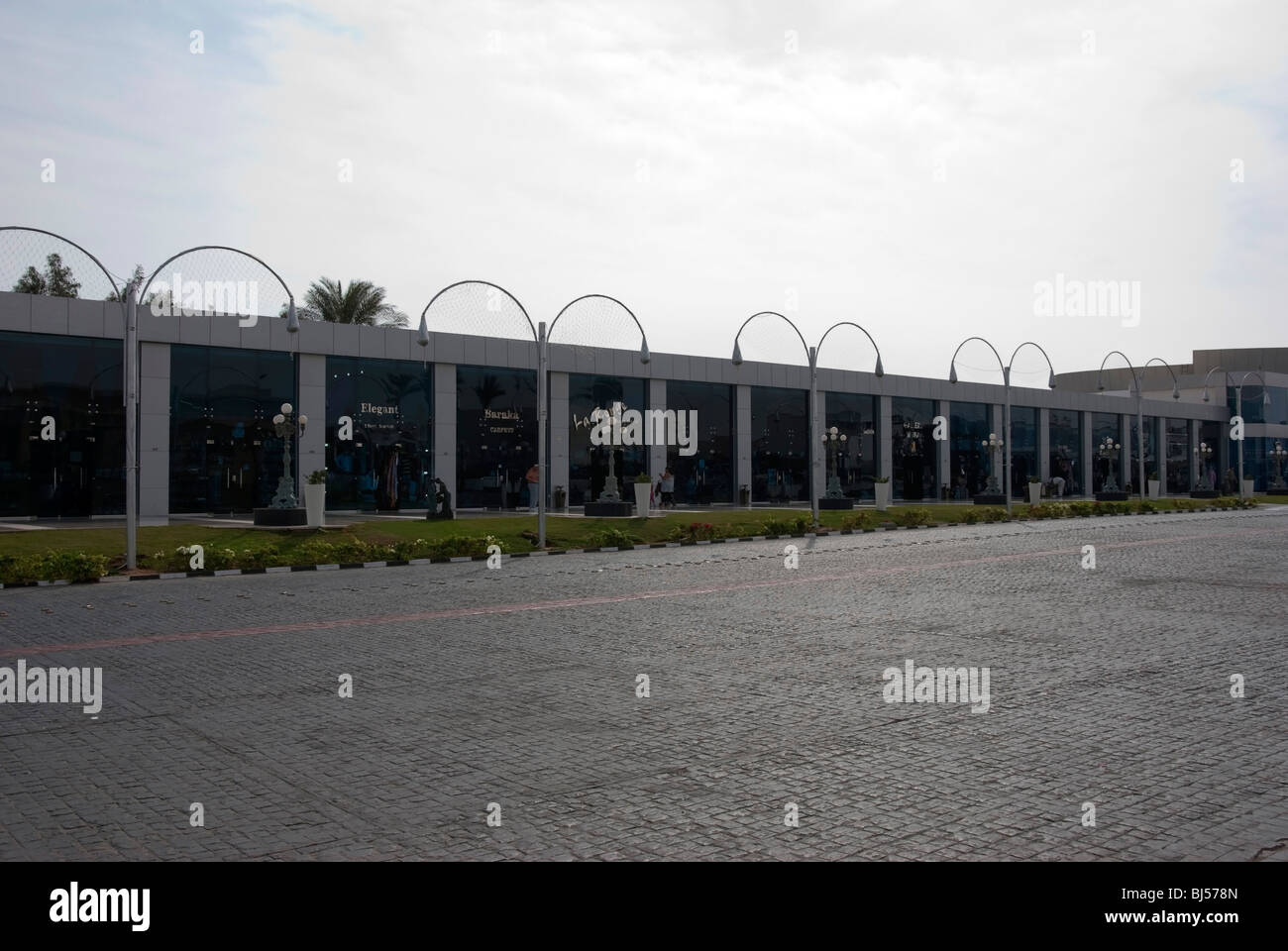 Soho Square Sharks Bay Sharm El Sheikh Ägypten Nahost Stockfoto