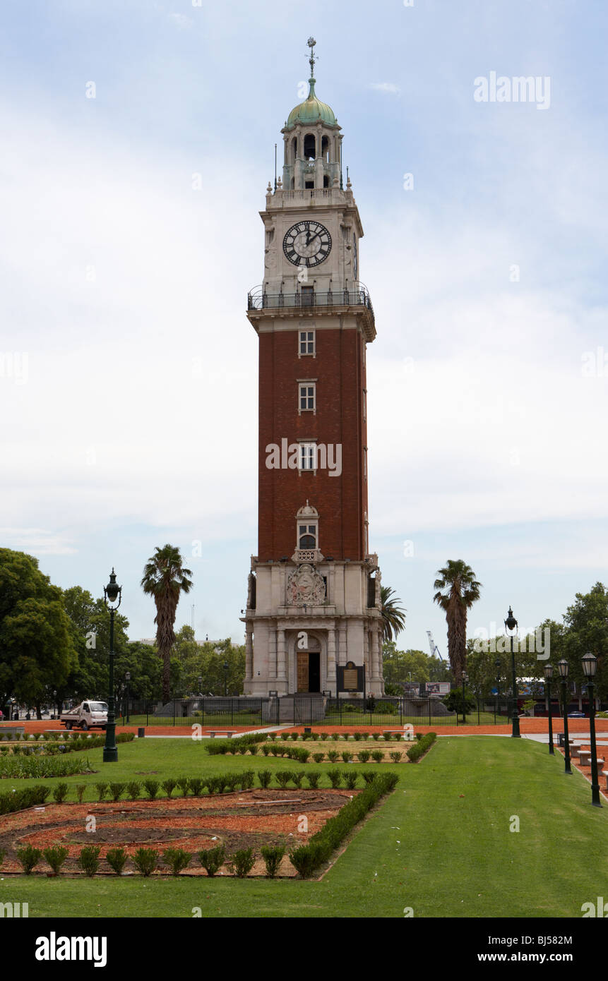 Torre monumentalen ehemaligen Torre de los Ingleses oder Englisch Tower in der Plaza fuerza Aerea argentina Capital Federal buenos aires der Argentinischen Republik Stockfoto