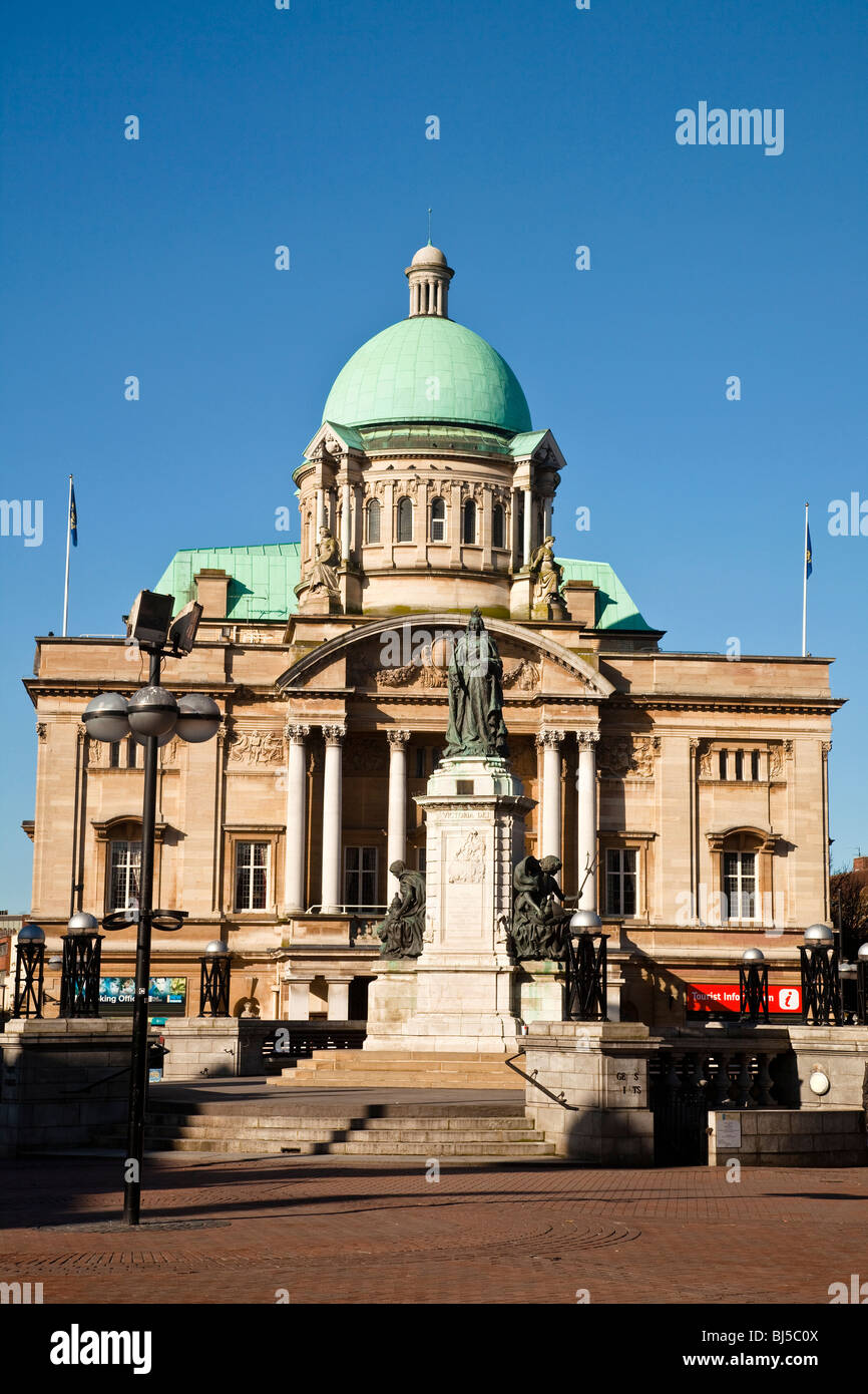 Rathaus, Queen Victoria Square, Kingston upon Hull, Yorkshire Stockfoto