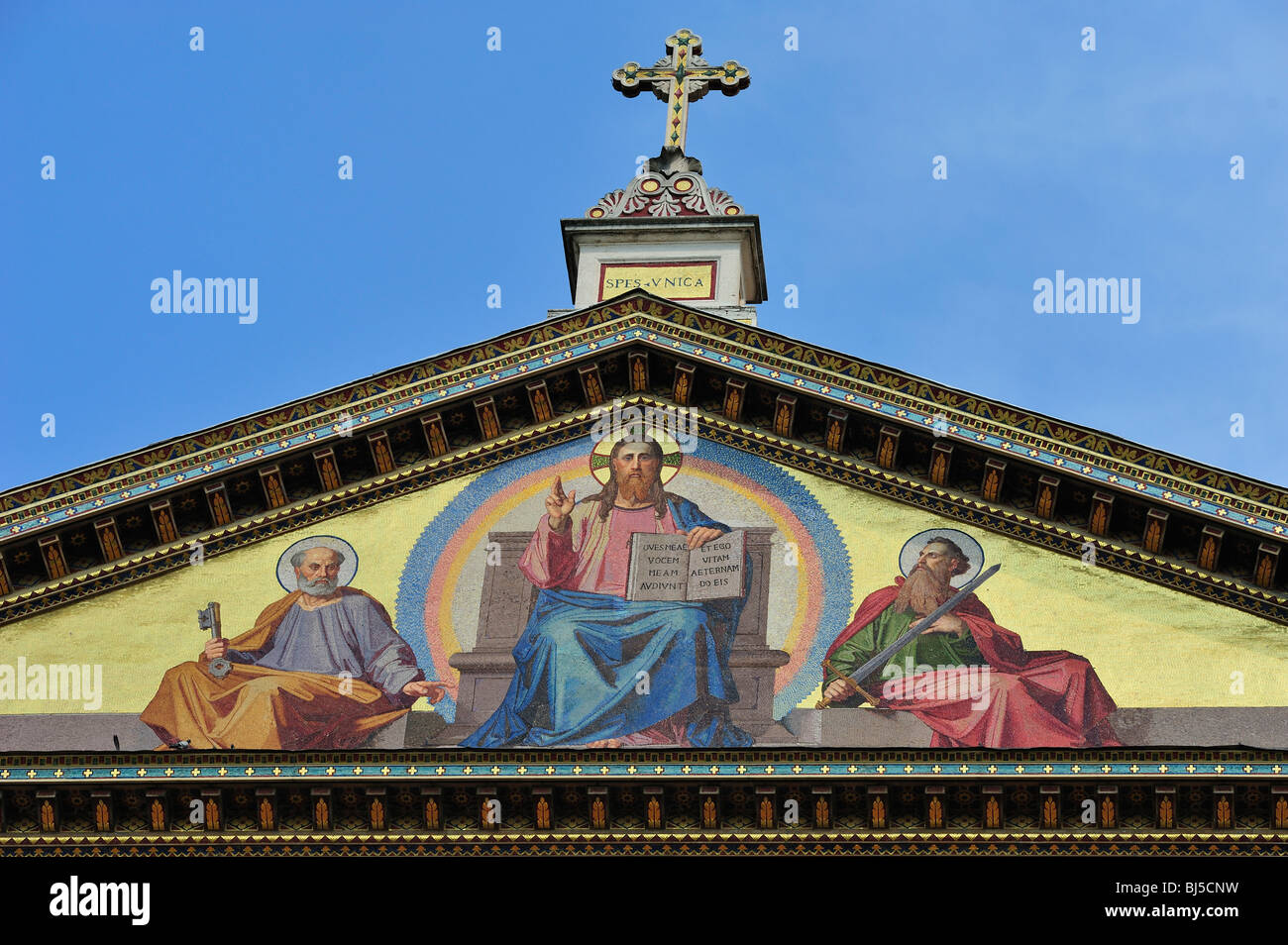 San Paolo Fuori le Mura, Rom, Latium, Italien Stockfoto