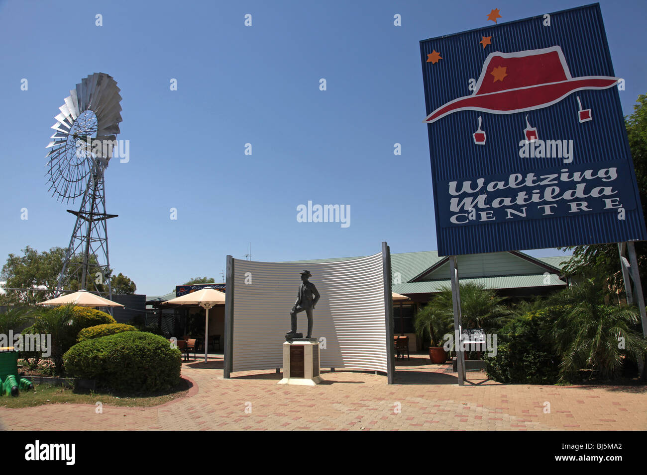 Waltzing Matilda Centre Winton-Queensland-Australien Stockfoto