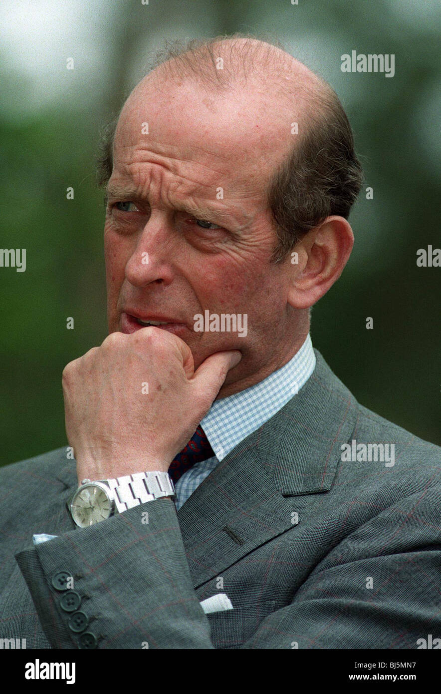 Herzog von KENT Mitglied der königlichen Familie 21. Juni 1995 Stockfoto