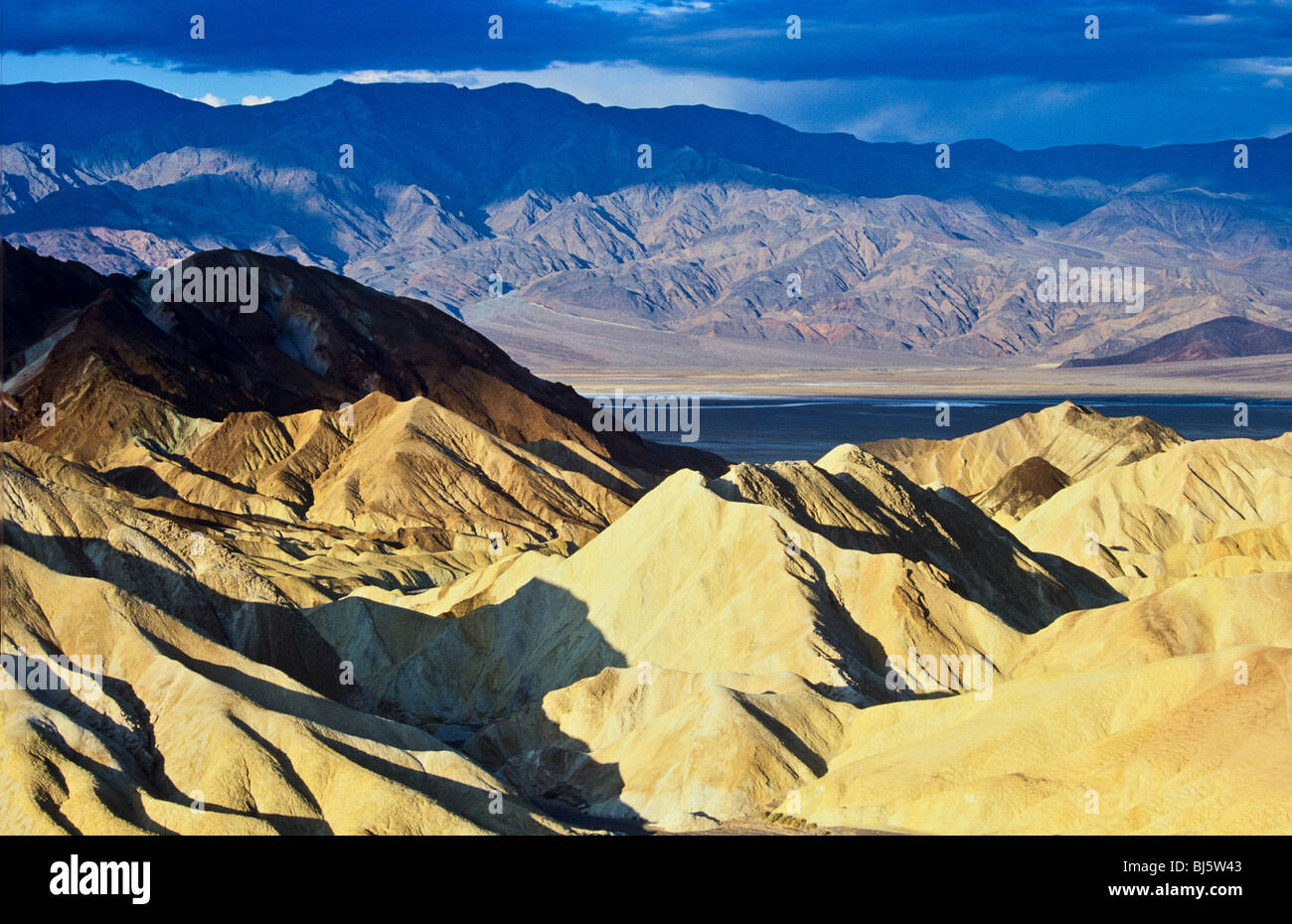 Blick vom Zabriskie Point Death Valley National Monument CA Stockfoto