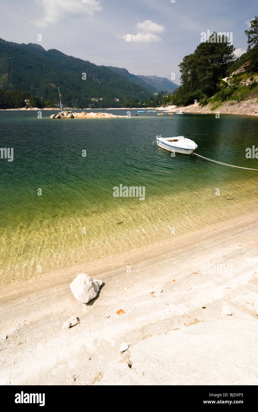 Da Peneda Geres Nationalpark-Landschaft Stockfoto