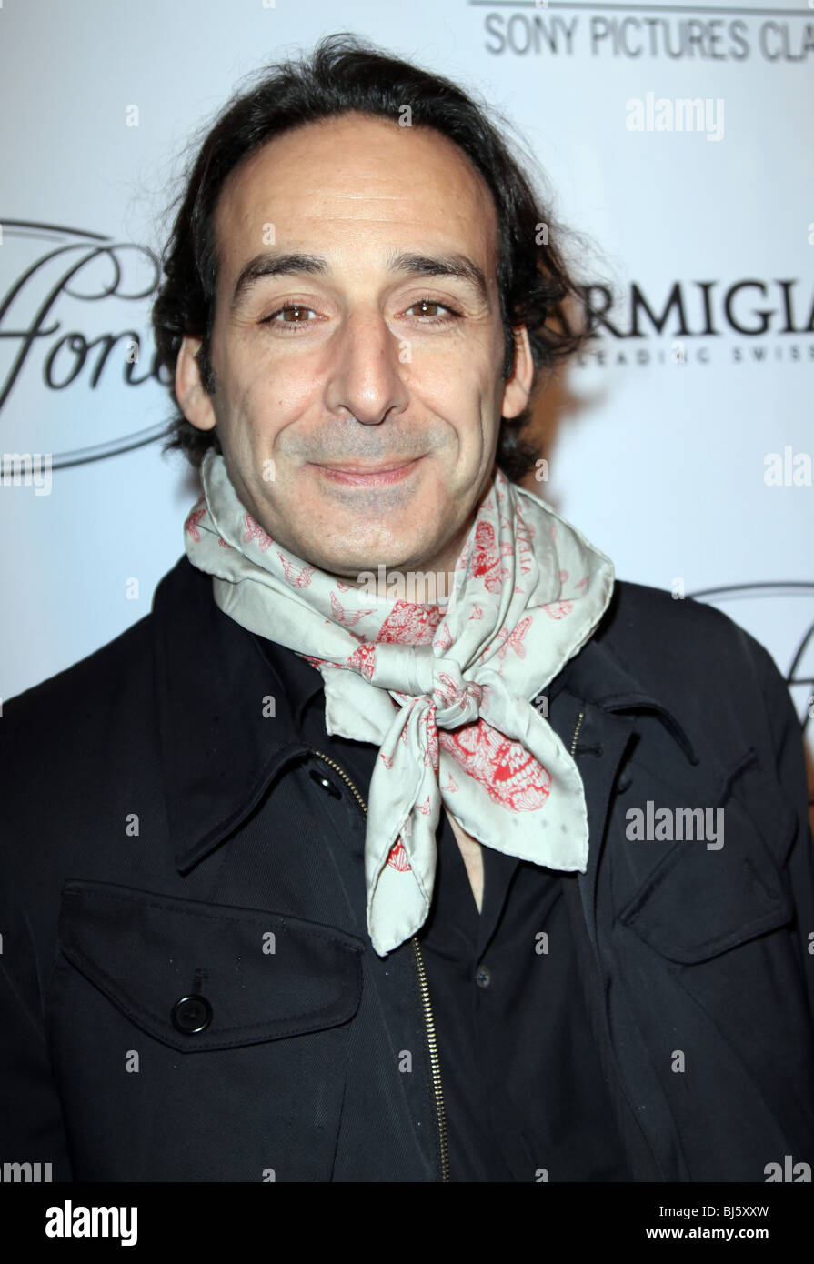 ALEXANDRE DESPLAT SONY Bilder Klassiker OSCAR PARTY 2010 IL CIELO LOS ANGELES Kalifornien USA 06 März 2010 Stockfoto