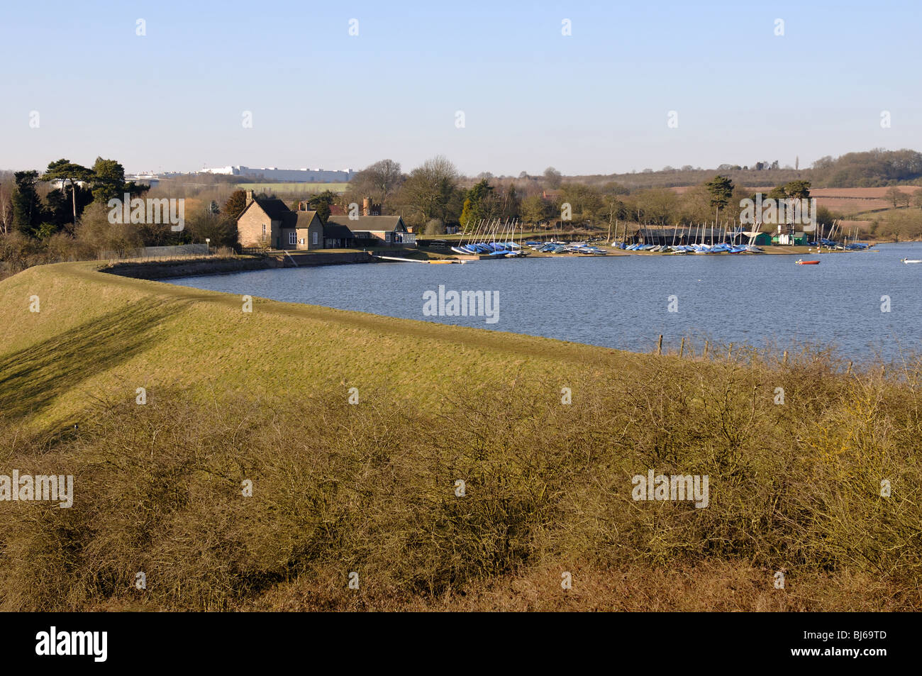 Obere Bittell Reservoir, Worcestershire, England, UK Stockfoto