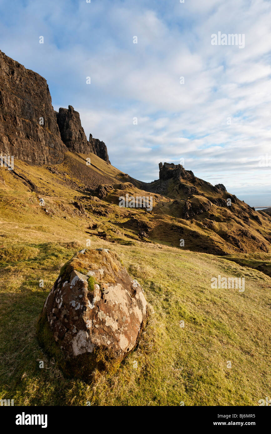 Quirang, Trotternish, Isle Of Skye, Schottland, Großbritannien. Stockfoto
