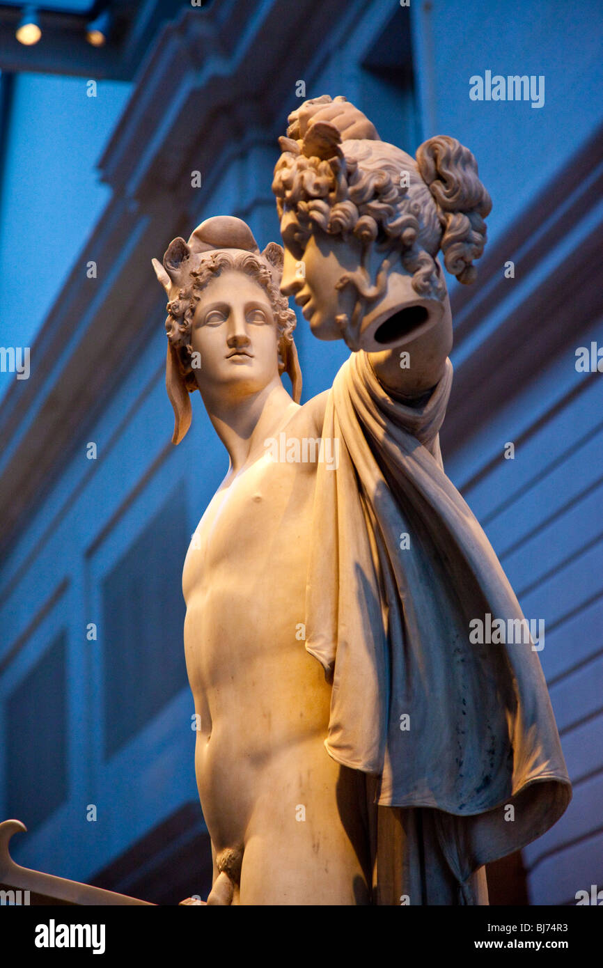 Perseus mit dem Haupt der Medusa, Antonio Canova, Metropolitan Museum of Art, New York Stockfoto