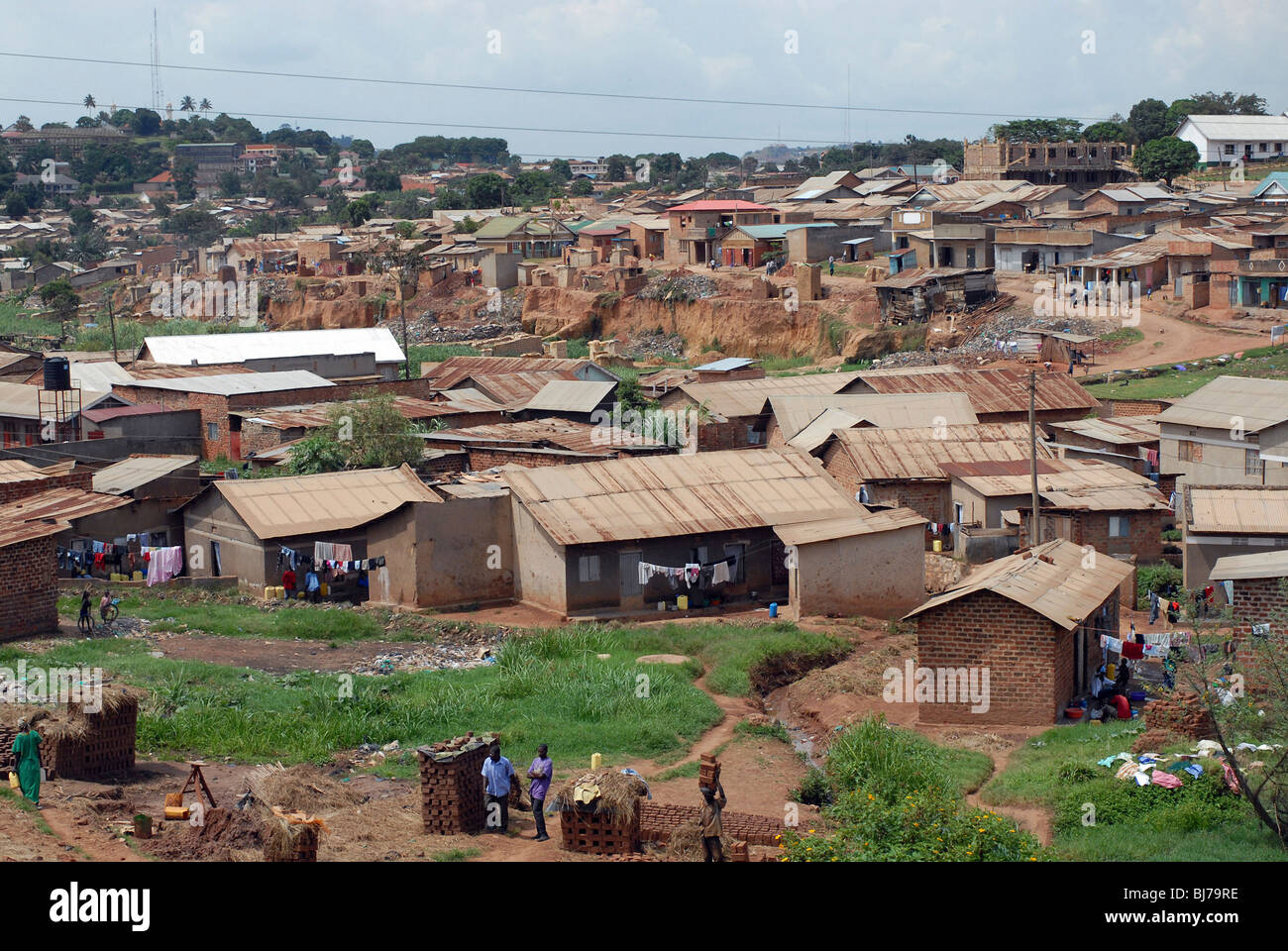 Stadtbild von Lilongwe, Malawi Stockfotografie Alamy