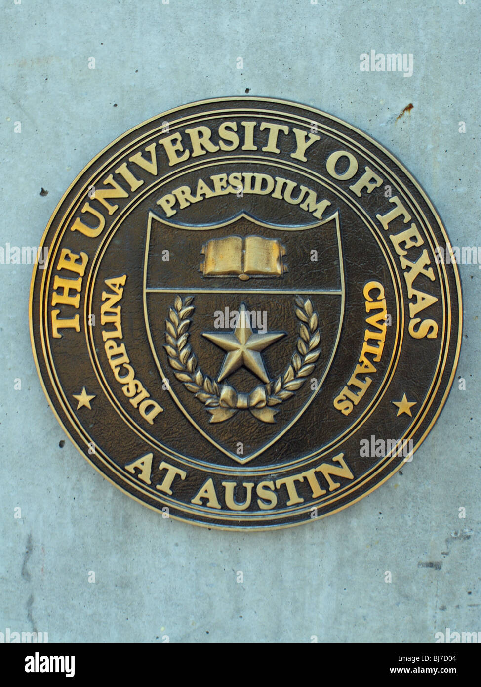 Universität von Texas Austin College Siegel Stockfoto