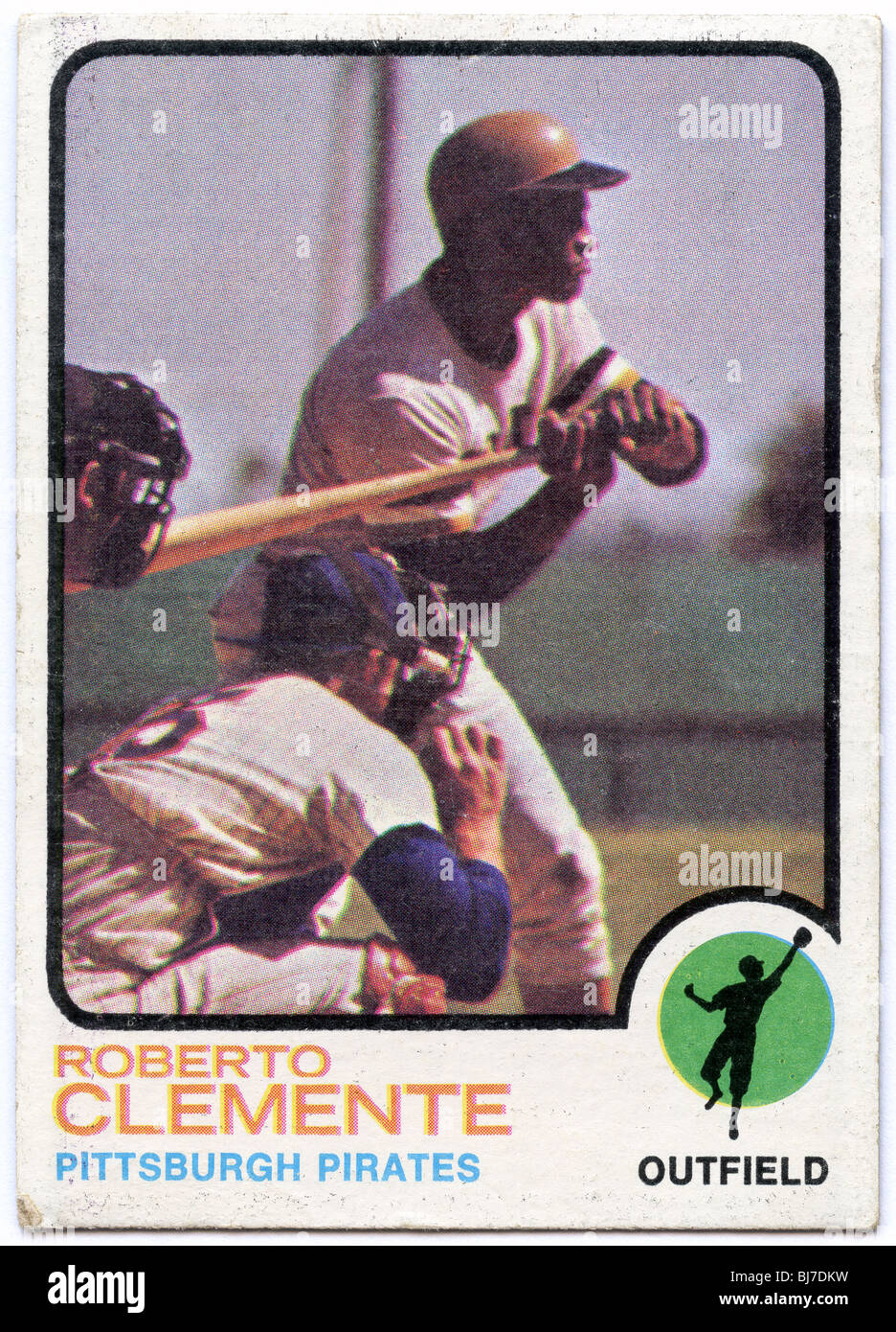 Sammlerstück Baseball-Karte - Roberto Clement Pittsburgh Pirates Stockfoto