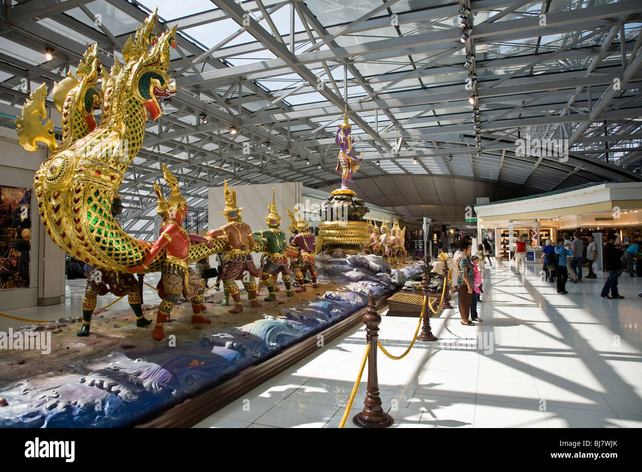 Bangkok Park Nahe Flughafen Suvarnabami www.alamy.de