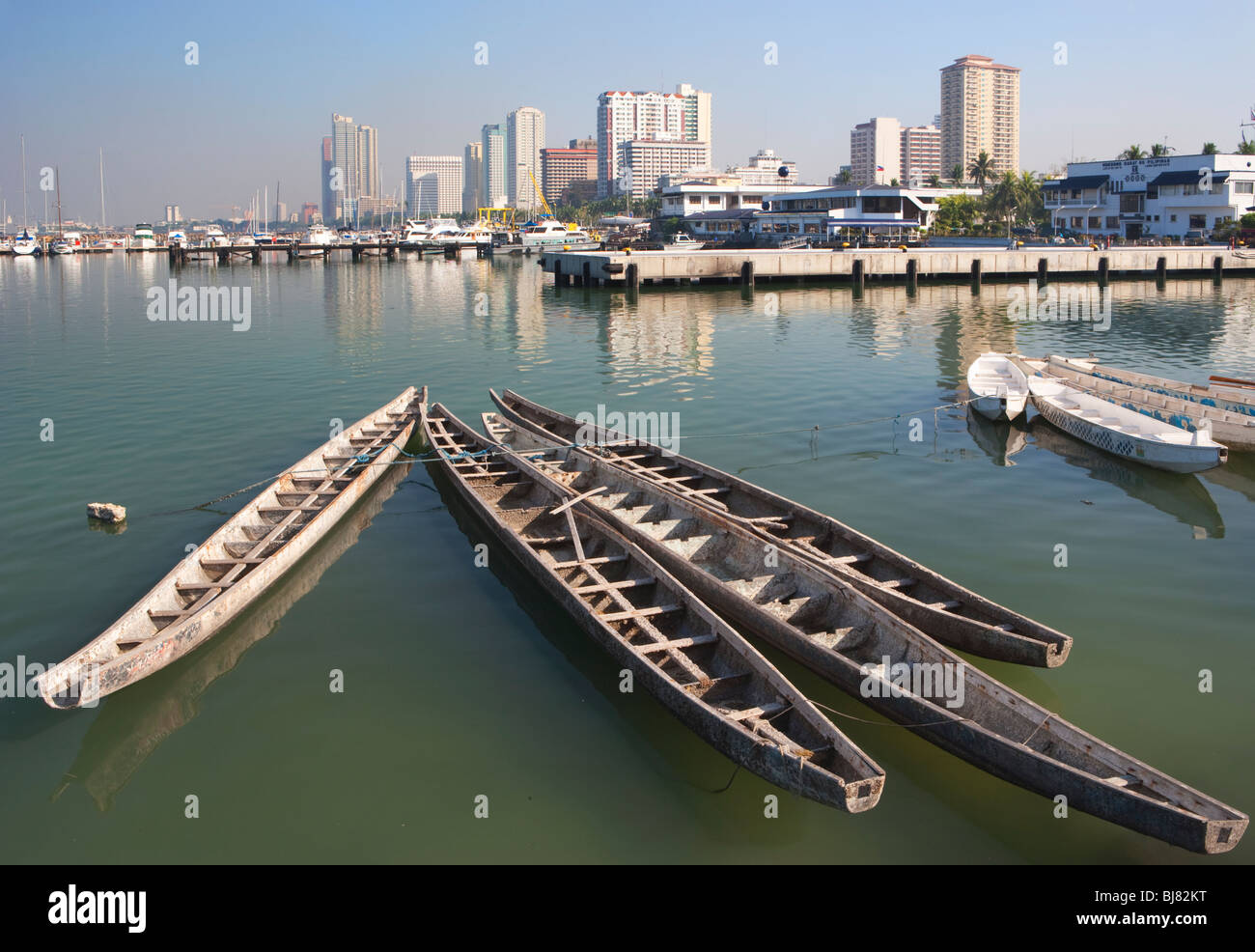 Bucht von Manila; Manila; Philippinen Stockfoto