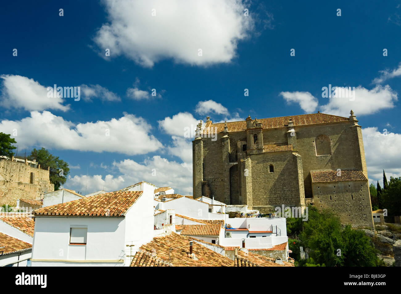 Iglesia del Espiritu Santo, Ronda, Malaga, Andalusien, Spanien Stockfoto