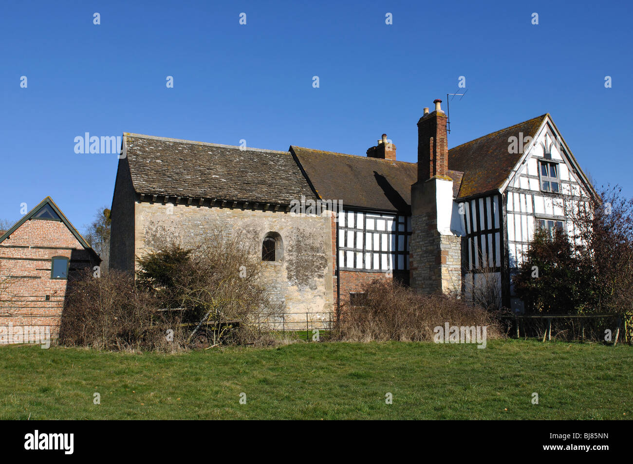 Odda Kapelle, Deerhurst, Gloucestershire, England, Vereinigtes Königreich Stockfoto