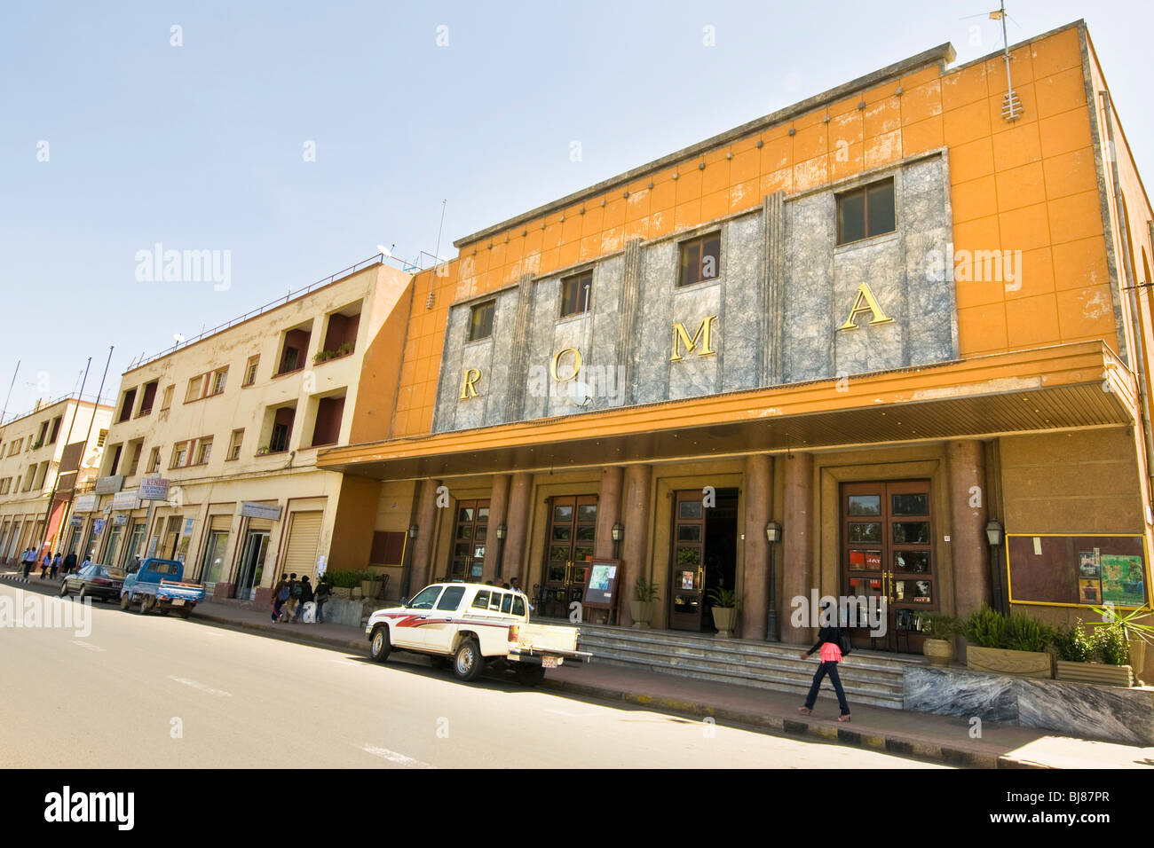 Kino Roma, Asmara, Eritrea Stockfoto