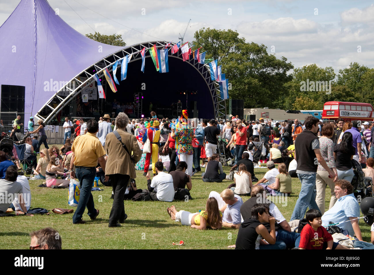 Carnaval Del Pueblo, London, England, UK Stockfoto