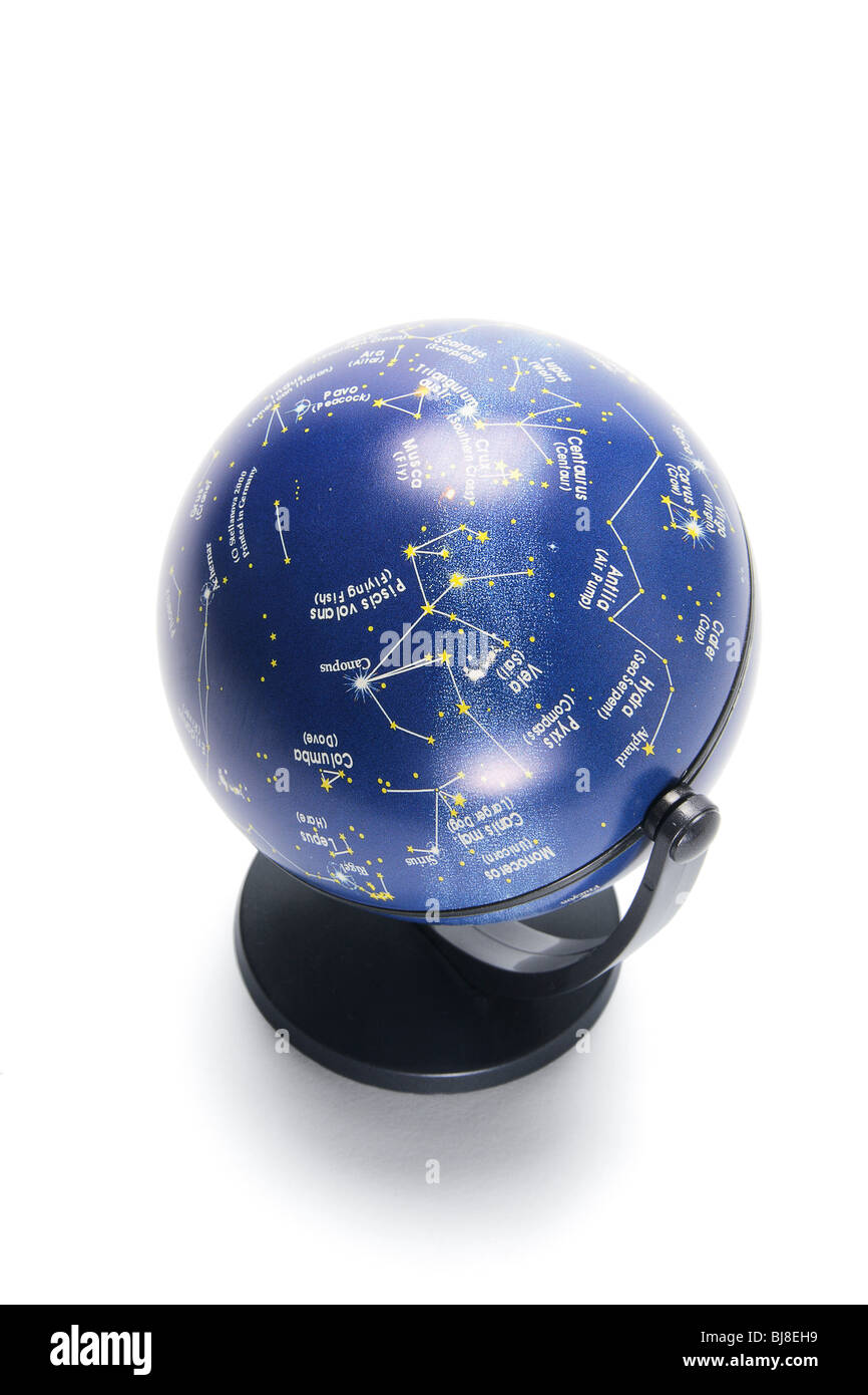 Schreibtisch-Globus Stockfoto