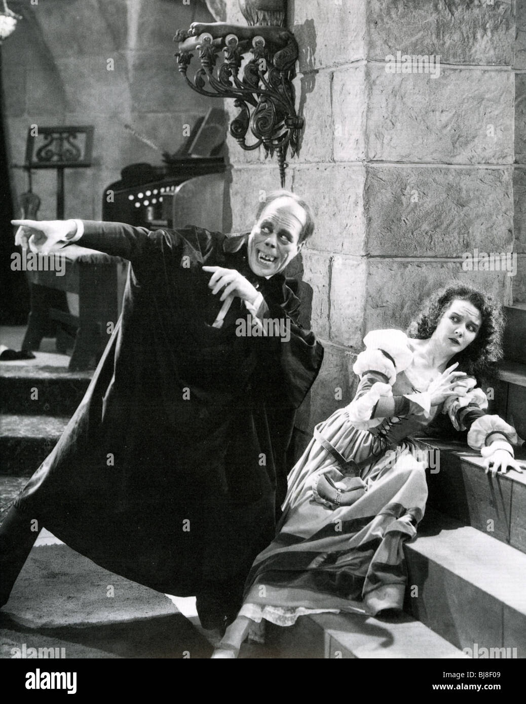 PHANTOM OF THE OPERA - Universal Film 1925 mit Lon Chaney und Mary Philbin Stockfoto