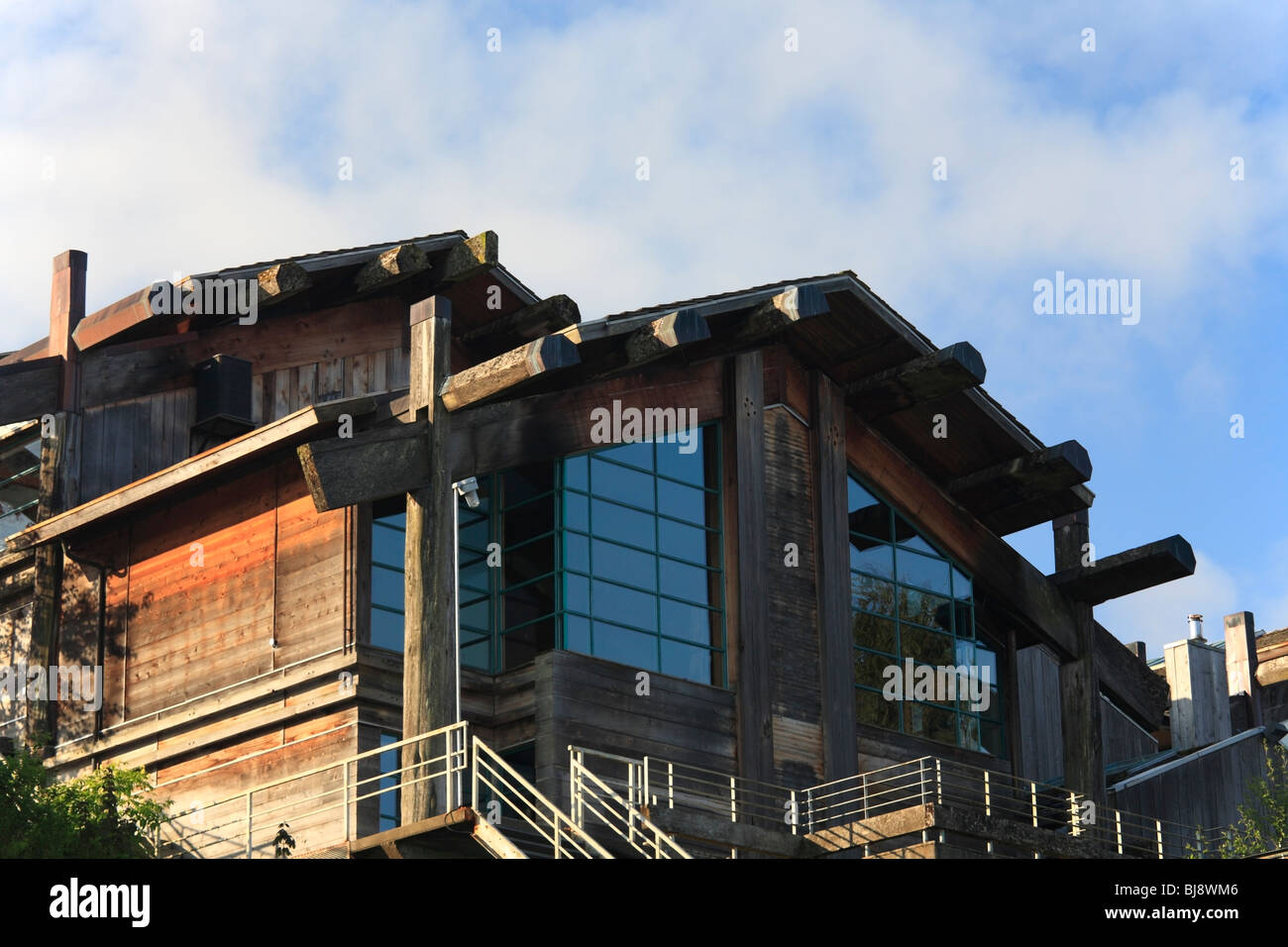 Vorderseite des Museum of Northern BC, Prince Rupert, BC Stockfoto