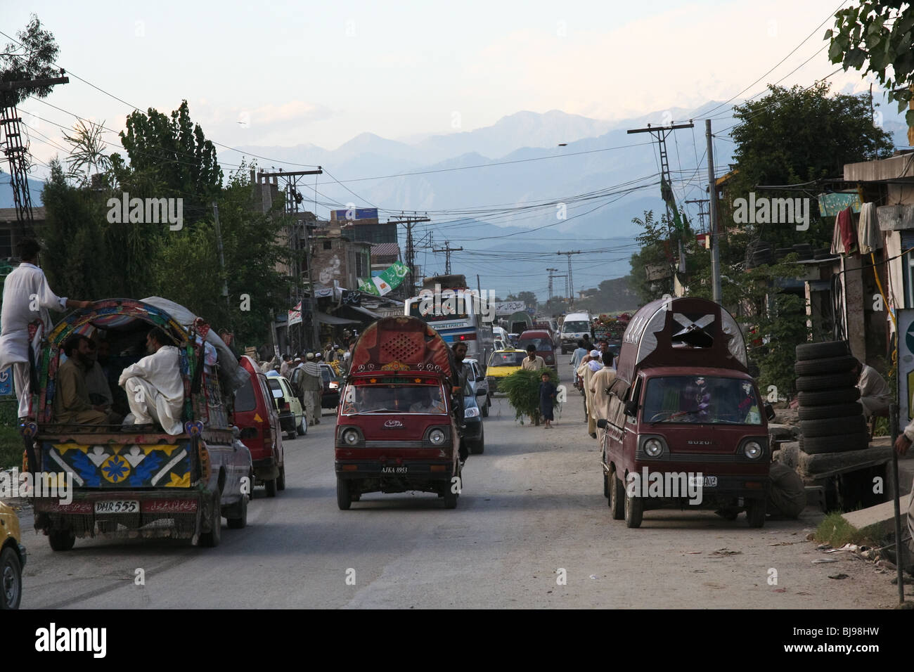 Gilgit-Baltistan Karakorum Highway Pakistan Stockfotografie - Alamy