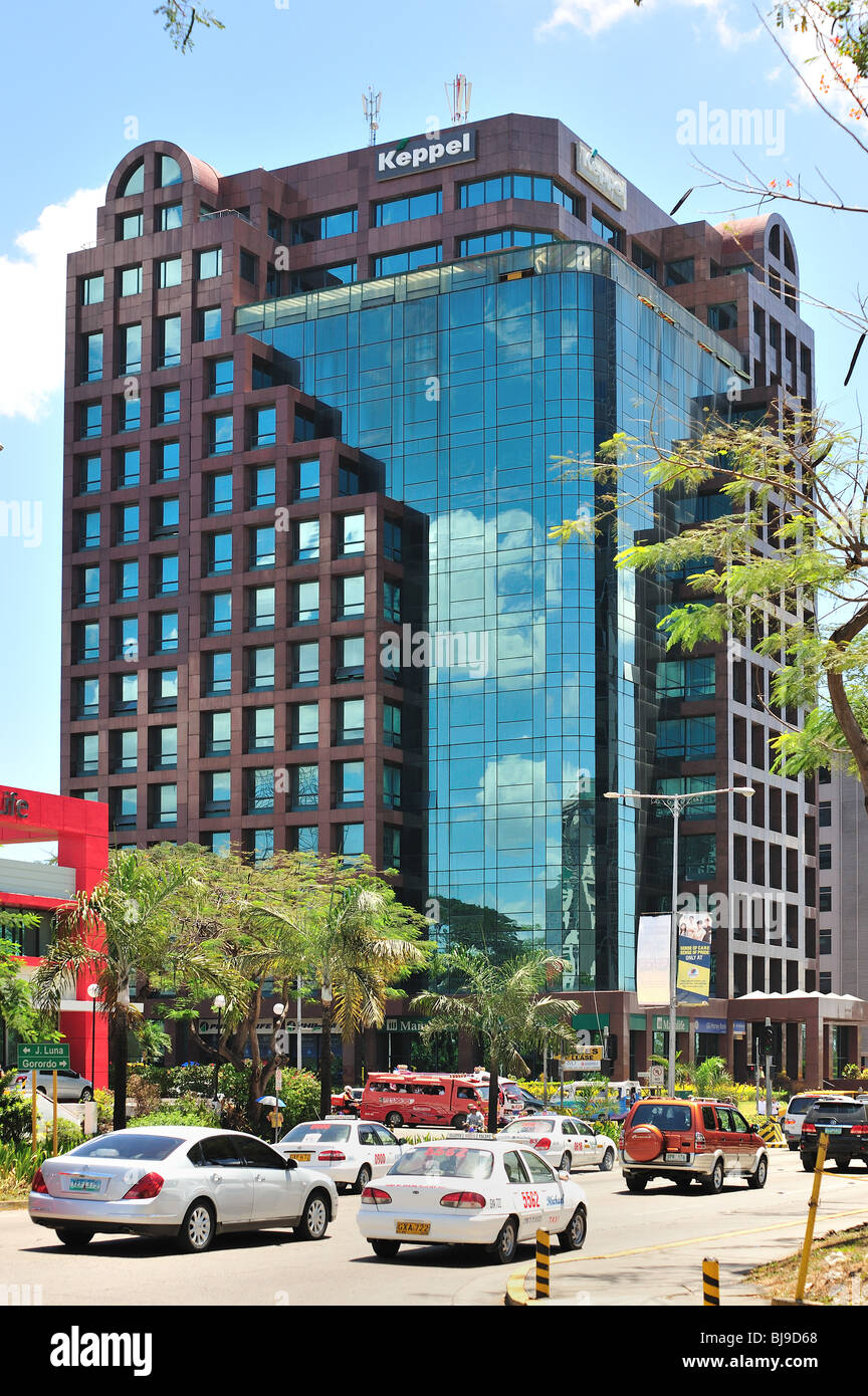 Cebu City Commercial Business District Philippinen Stockfoto
