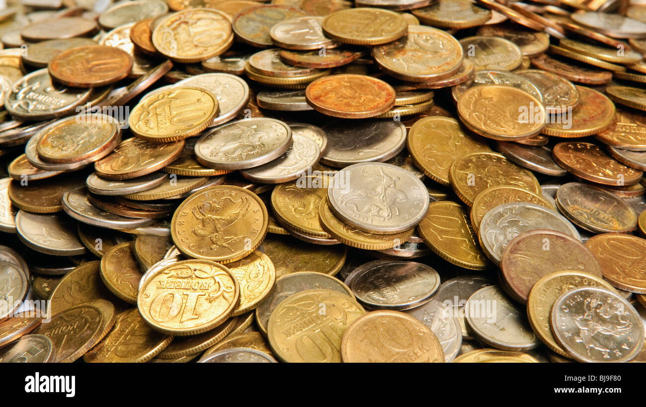 Haufen Munzen Stockfotos Und Bilder Kaufen Alamy