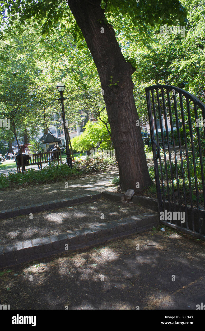 Verschiedene Szenen rund um Red Lion Square, London Stockfoto