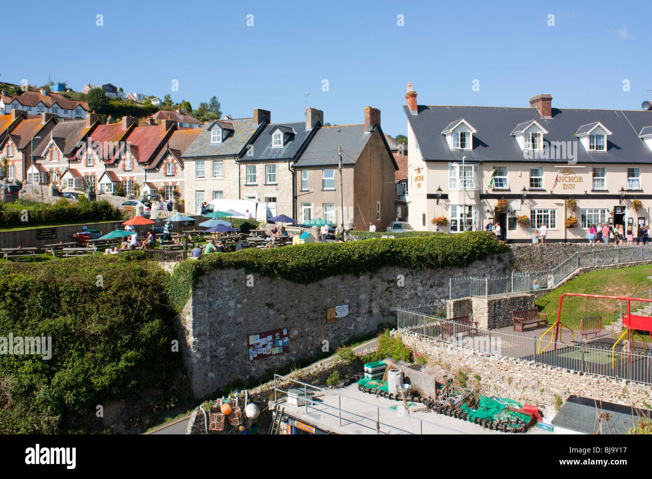 Das Dorf von Bier Devon, England UK Stockfoto