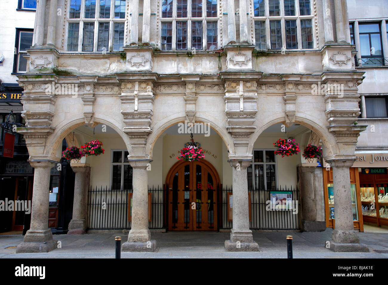 Die Guildhall Civic Centre Exeter City Devon England Stockfoto