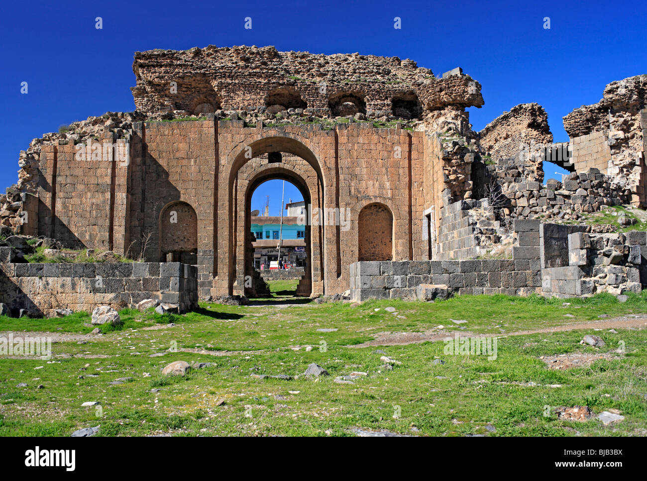 Römische Ruinen, Shahba (Philippopolis), Syrien Stockfoto