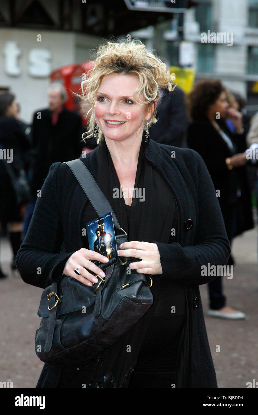 SHARON SMALL IRON MAN FILM PREMIERE ODEON Kino WEST Ende am LEICESTER SQUARE LONDON ENGLAND 24. April 2008 Stockfoto