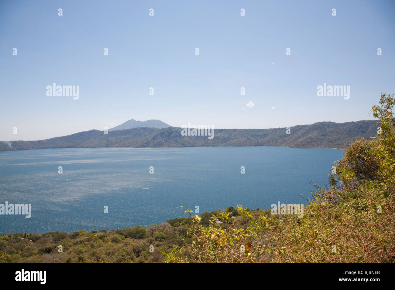 Laguna de Apoyo, Crater Lake in der Nähe von Granada, Nicaragua Stockfoto