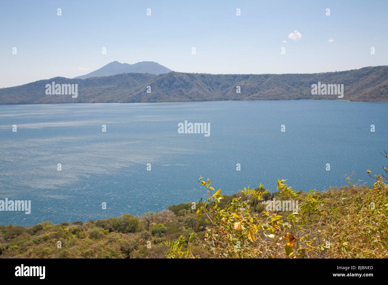 Laguna de Apoyo, Crater Lake in der Nähe von Granada, Nicaragua Stockfoto