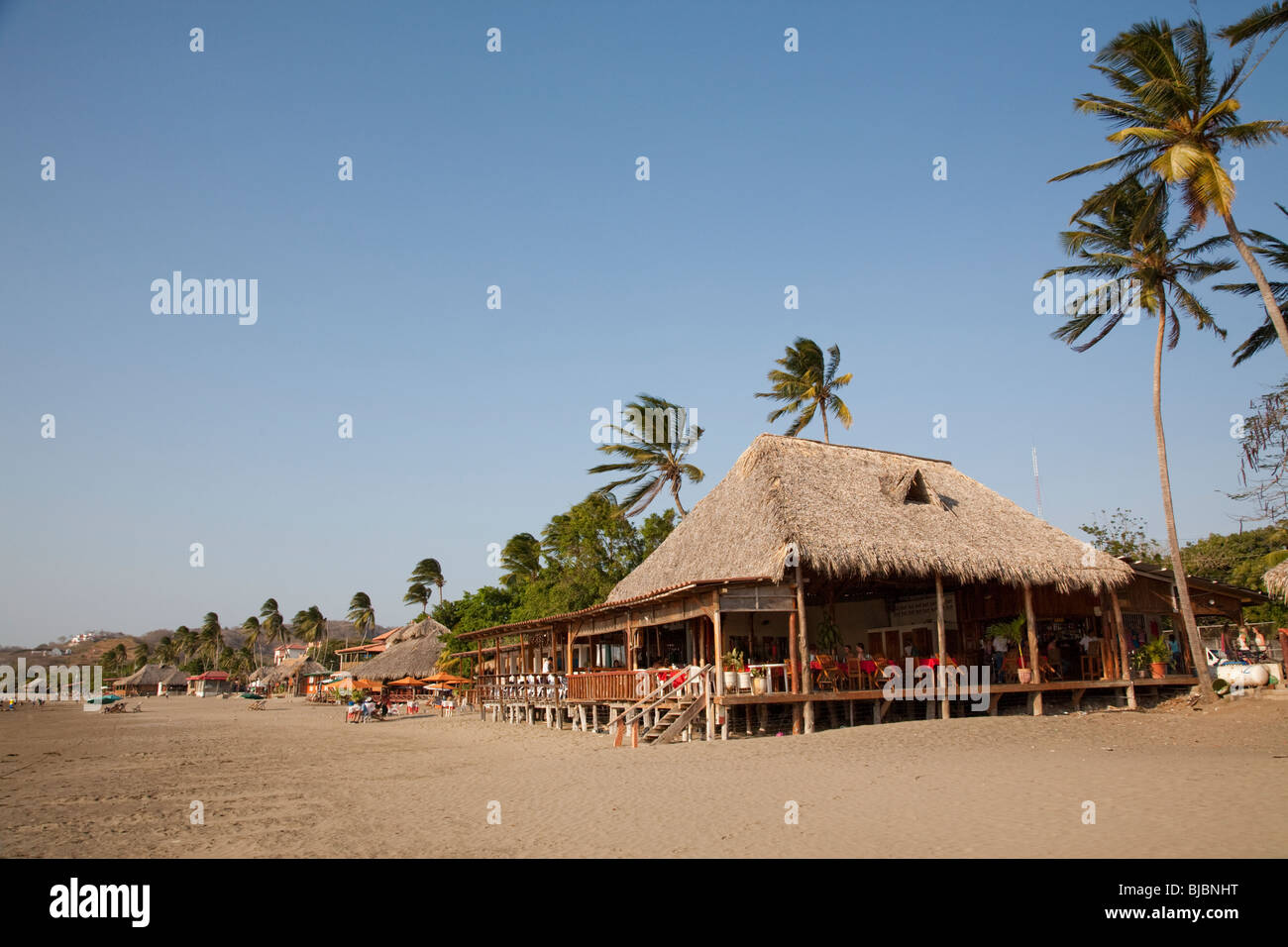 Strand, San Juan del Sur, Nicaragua Stockfoto