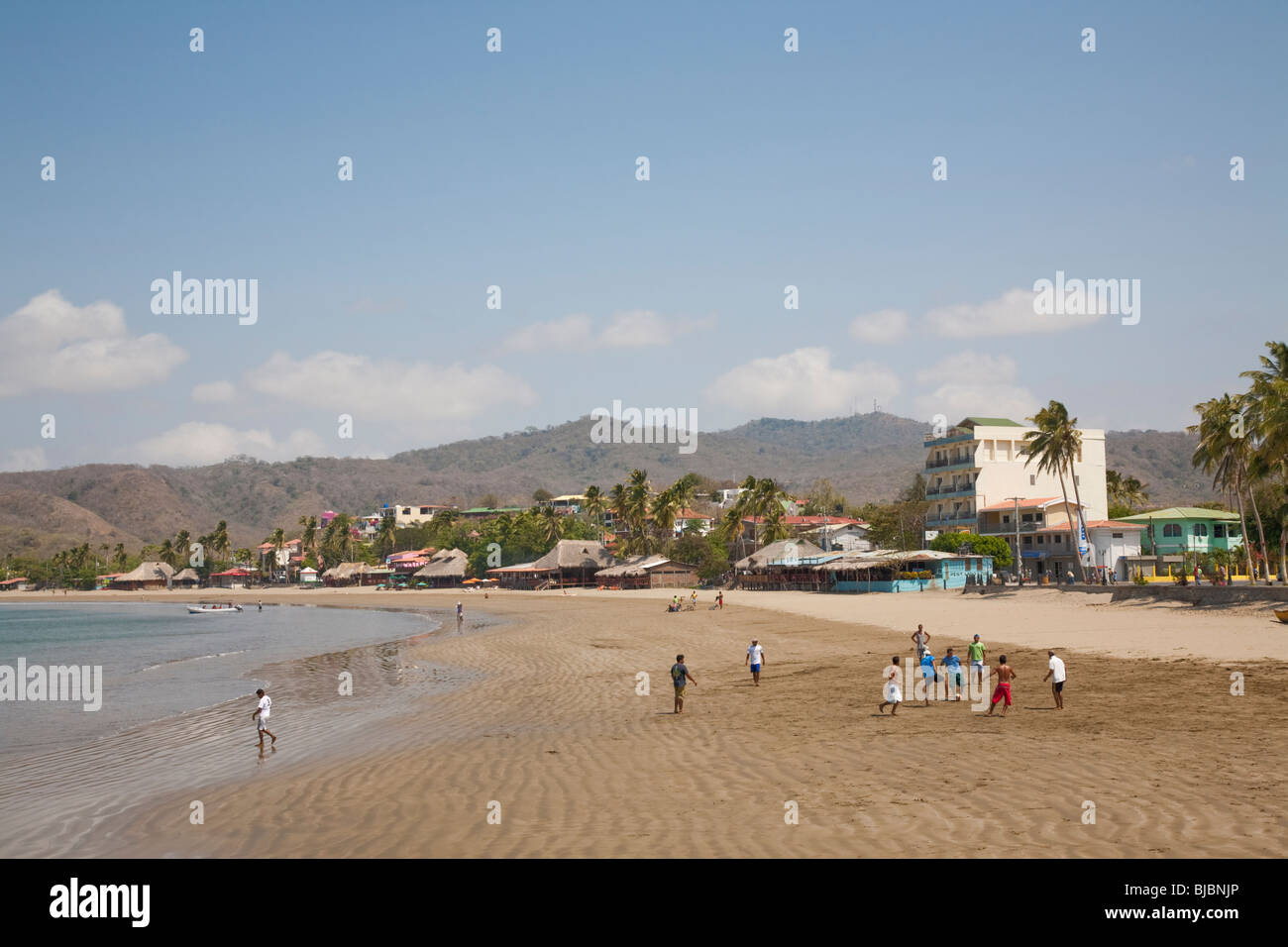 Strand, San Juan del Sur, Nicaragua Stockfoto