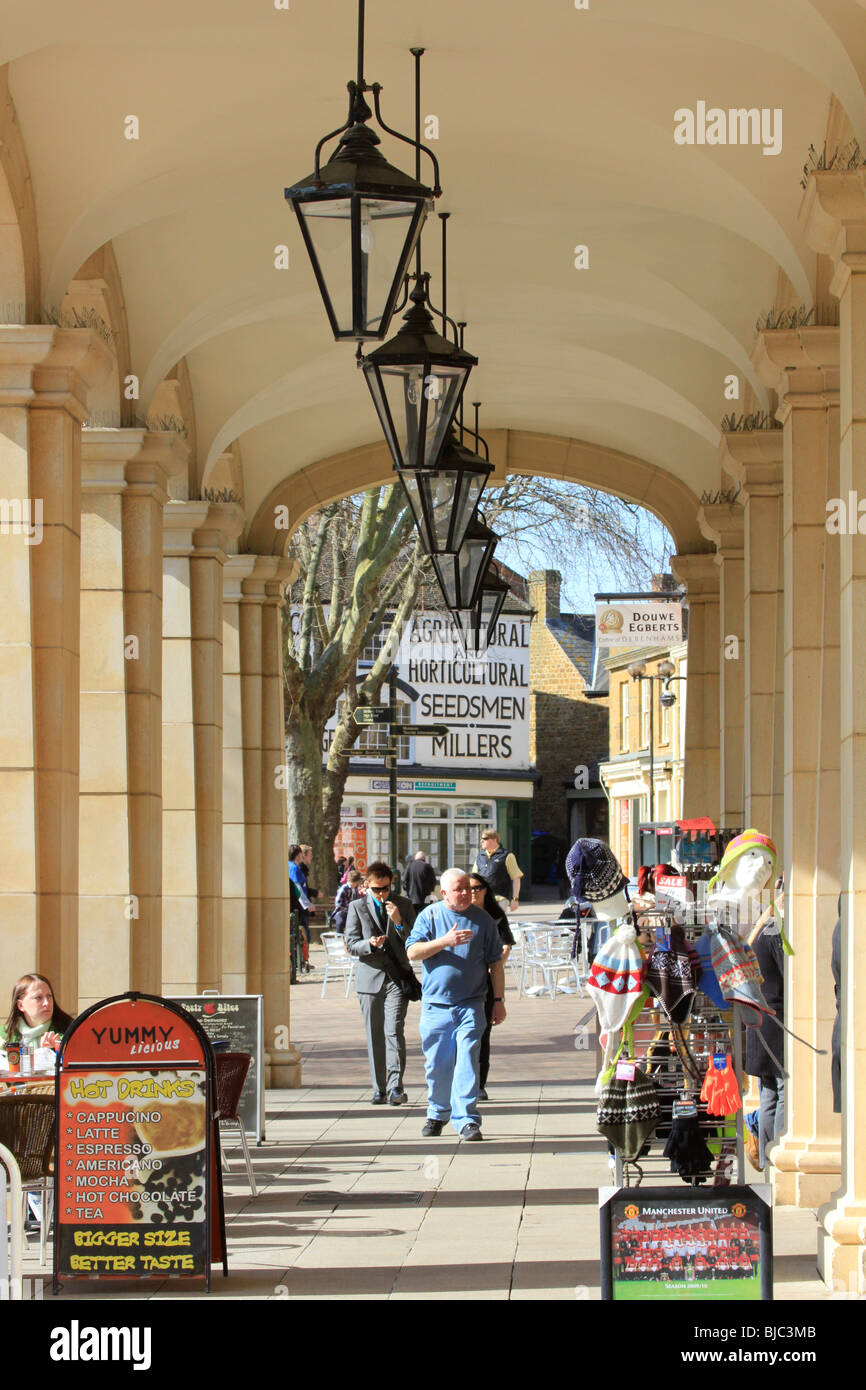 Banbury Stadtzentrum Hautpstraße Oxfordshire England uk gb Stockfoto