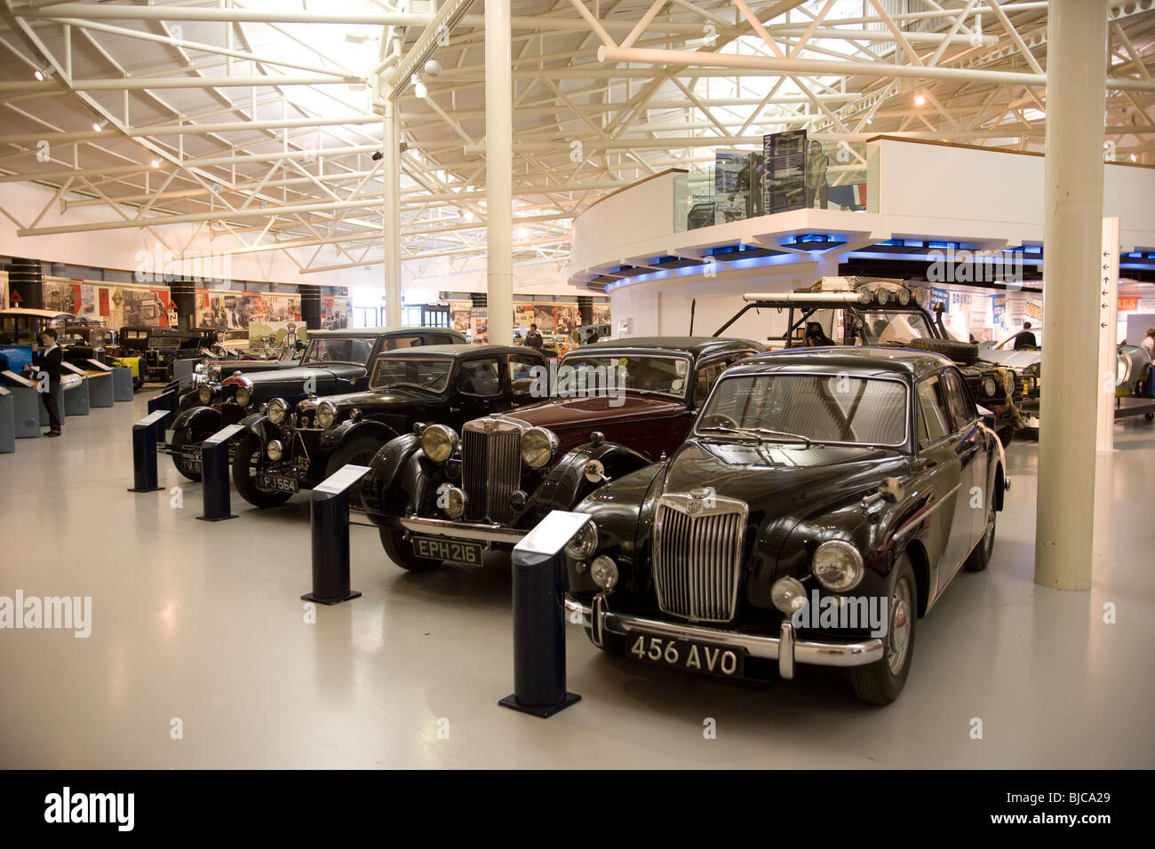 Die Heritage Motor Centre, Gaydon, Warwickshire. Stockfoto