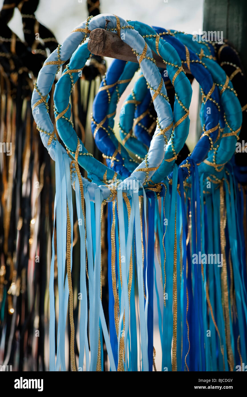 Renaissance Festival Kopfschmuck. Stockfoto