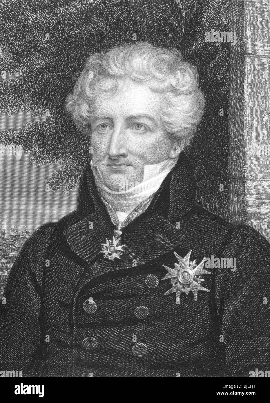 Cuvier (17691832) auf Gravur aus den 1800er Jahren