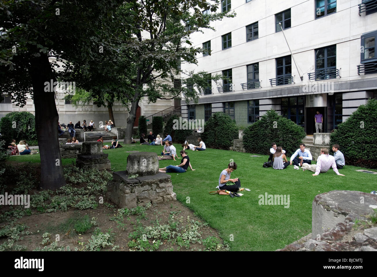 Liebe Spur Gärten in der City of london Stockfoto